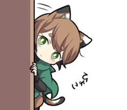 TORTOISESHELL KITTEN sticker #7741220