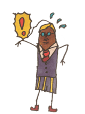 Mr,Euglena Ver8 Cafe version sticker #7741693