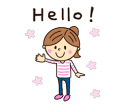 Girls Sticker 1 sticker #7741788