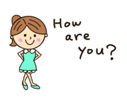 Girls Sticker 1 sticker #7741796