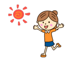 Girls Sticker 1 sticker #7741799