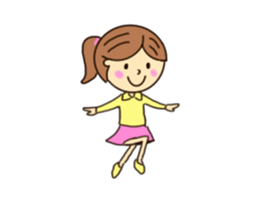 Girls Sticker 1 sticker #7741801