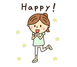 Girls Sticker 1 sticker #7741806