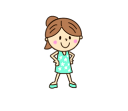 Girls Sticker 1 sticker #7741811