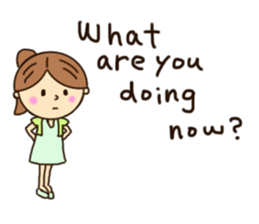 Girls Sticker 1 sticker #7741818