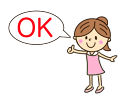 Girls Sticker 1 sticker #7741820