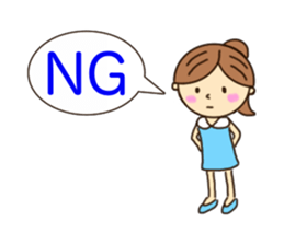 Girls Sticker 1 sticker #7741821