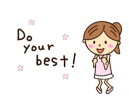 Girls Sticker 1 sticker #7741822