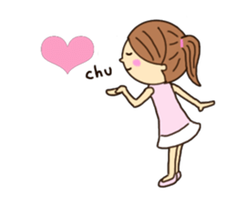 Girls Sticker 1 sticker #7741824