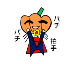 Pumpkin human behavior sticker #7741887