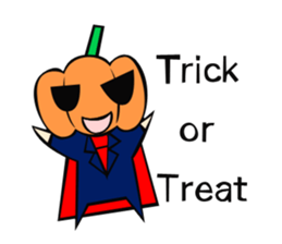 Pumpkin human behavior sticker #7741906