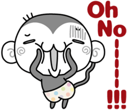 Loose monchi-part5 sticker #7742087