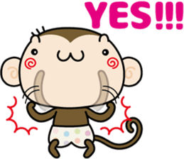 Loose monchi-part5 sticker #7742095