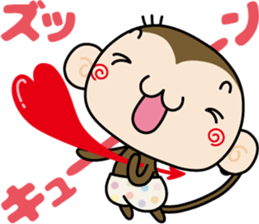 Loose monchi-part5 sticker #7742104