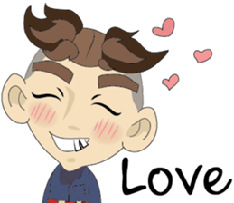 Cartoon Isan thailand V.Isan Eng2 sticker #7742591