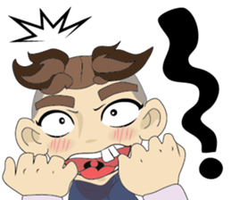 Cartoon Isan thailand V.Isan Eng2 sticker #7742592