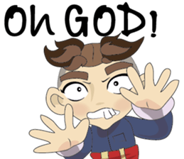 Cartoon Isan thailand V.Isan Eng2 sticker #7742594