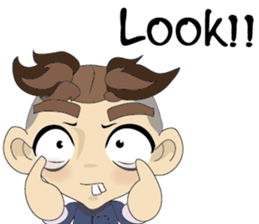 Cartoon Isan thailand V.Isan Eng2 sticker #7742597