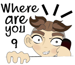 Cartoon Isan thailand V.Isan Eng2 sticker #7742599