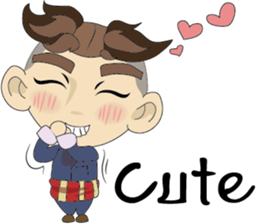 Cartoon Isan thailand V.Isan Eng2 sticker #7742603