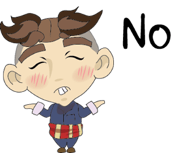 Cartoon Isan thailand V.Isan Eng2 sticker #7742605