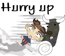 Cartoon Isan thailand V.Isan Eng2 sticker #7742613