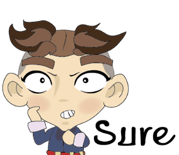 Cartoon Isan thailand V.Isan Eng2 sticker #7742617