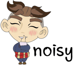 Cartoon Isan thailand V.Isan Eng2 sticker #7742618