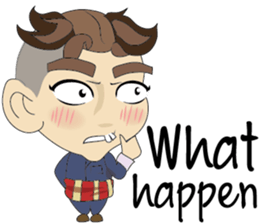 Cartoon Isan thailand V.Isan Eng2 sticker #7742625