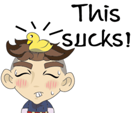 Cartoon Isan thailand V.Isan Eng2 sticker #7742627