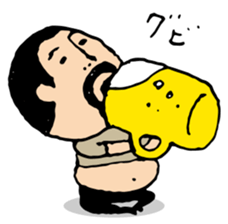 higepocha my father 5 sticker #7742761