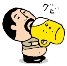 higepocha my father 5 sticker #7742761