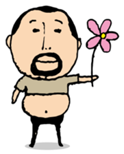 higepocha my father 5 sticker #7742775