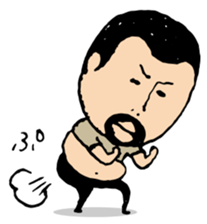 higepocha my father 5 sticker #7742783