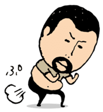 higepocha my father 5 sticker #7742783