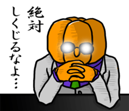 Dandy pumpkin sticker #7742961