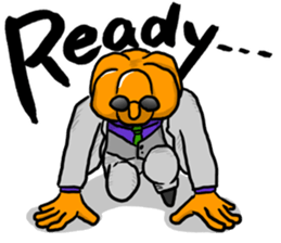 Dandy pumpkin sticker #7742969