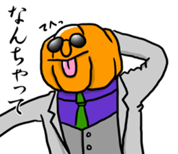 Dandy pumpkin sticker #7742978