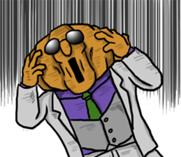 Dandy pumpkin sticker #7742981