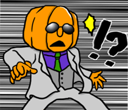 Dandy pumpkin sticker #7742982