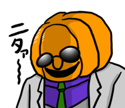 Dandy pumpkin sticker #7742983