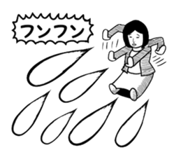 Strong women sticker #7742999