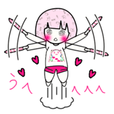 idol otaku-chan 3 -pink- sticker #7743750