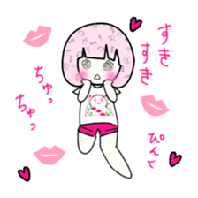 idol otaku-chan 3 -pink- sticker #7743757