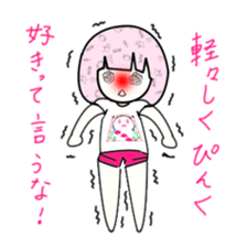 idol otaku-chan 3 -pink- sticker #7743758