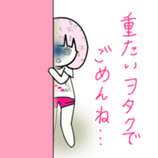idol otaku-chan 3 -pink- sticker #7743759