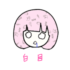 idol otaku-chan 3 -pink- sticker #7743765