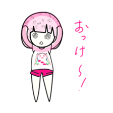idol otaku-chan 3 -pink- sticker #7743768