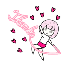 idol otaku-chan 3 -pink- sticker #7743769