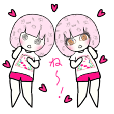 idol otaku-chan 3 -pink- sticker #7743775